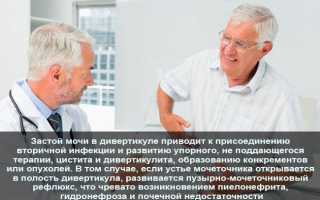 Причины, проявления и лечение дивертикула мочевого пузыря